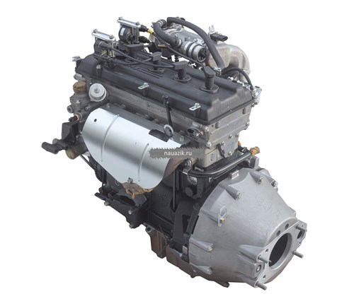 Двигатель ЗМЗ-40911 ( А/М УАЗ СГР,Евро-4,КПП-4ст.,КМПСУД BOSCH,шкиф под 2 полик.ремня,с кроншт.ГУР) - фото 13093