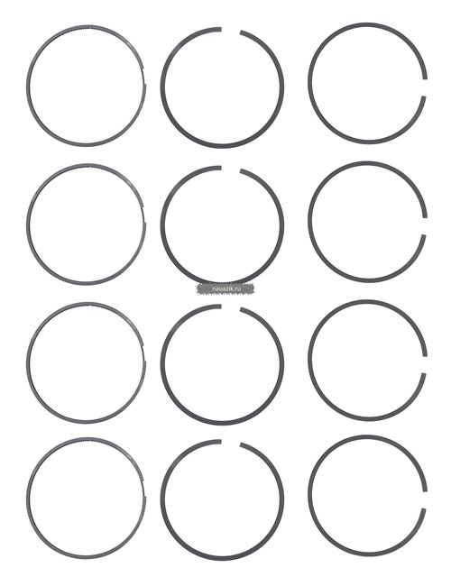 Кольца поршневые 100,0 узкие УМЗ 4216 Евро-4 ( KNG-1000100-77 ) - фото 13196