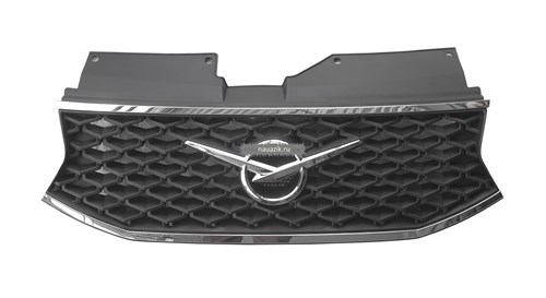 Облицовка (решетка) радиатора 3163 с эмблемой (с 2017 г.в) - фото 15420