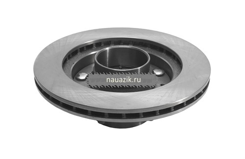 Ступица переднего колеса с торм.диском в сб.++ - фото 16527