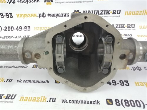 Картер заднего моста УАЗ 3163 Патриот с кожухами с АБС, РК "DYMOS", колея 1600мм - фото 18936