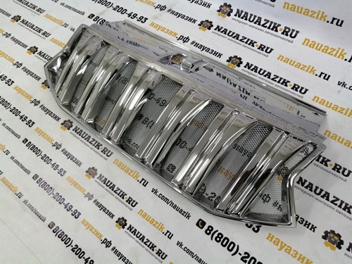 Решетка радиатора УАЗ Патриот под Прадо (с 2015 г.в) хром - фото 19025 Решетка радиатора УАЗ Патриот под Прадо (с 2015 г.в) хром - фото 19025