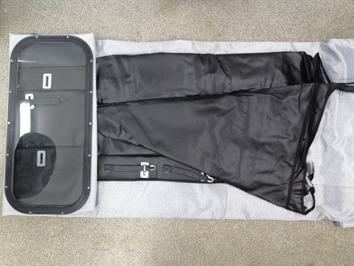 Тент (толстый) черный УАЗ 469 / Хантер - фото 19142