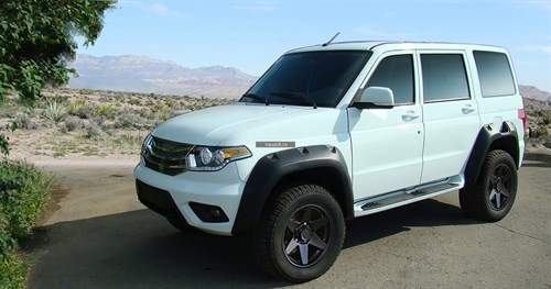 Расширители колесных арок УАЗ Патриот 3163 с 2015г. по настоящее время (рестайлинг) - фото 19333