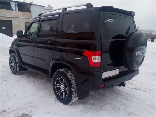 Спойлер крыши непродувной УАЗ Патриот. Под окрас. (грунтованный) - фото 19464