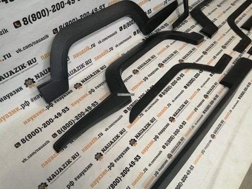 Молдинги (9 деталей) УАЗ 452 Буханка - фото 19764