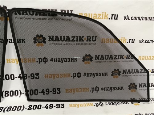 Шторки на окна передние (магнитные) УАЗ Патриот (комплект 2шт.) - фото 19769