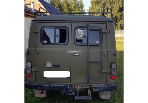 Окно раздвижное в дверь задка УАЗ 452 Буханка левое - фото 20242