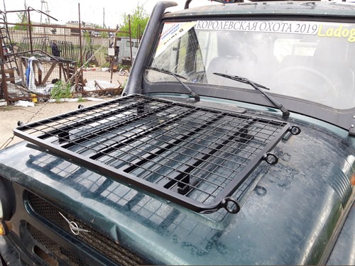 Багажник - площадка на капот УАЗ 469 / Хантер - фото 22350