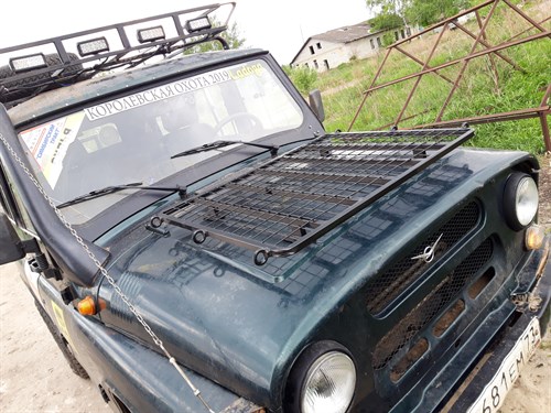 Багажник - площадка на капот УАЗ 469 / Хантер - фото 22353