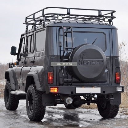 Багажник УАЗ 469 / Хантер "Экспедиционный" 6 съемных опор - фото 22493