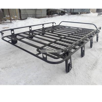 Багажник УАЗ 469 / Хантер "Шаолинь" 8 съемных листовых опор - фото 22508