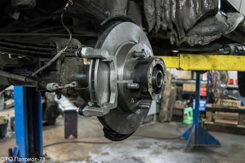 Дисковые тормоза УАЗ Патриот с 2013 года (под электронную РК) на задний мост - фото 22614