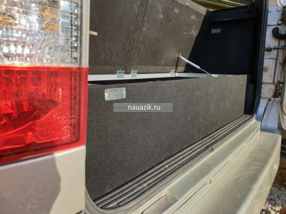 Ящик в багажник УАЗ Патриот "Органайзер" под ГБО в ровный пол (с 2015 по наст. время) - фото 22633