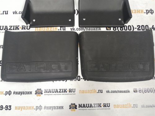 Комплект брызговиков с кронштейнами УАЗ Пикап - фото 22782