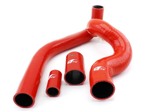 Патрубки радиатора "redBTR" УАЗ Патриот (Евро-3, 4, 5) силиконовые с хомутами - фото 22784