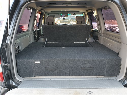 Ящик в багажник (органайзер) Тойота Лэнд Крузер 100 модель Оптимум - фото 23073