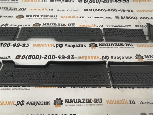 Накладки порогов на УАЗ Патриот до 2014 года (комплект) - фото 23139