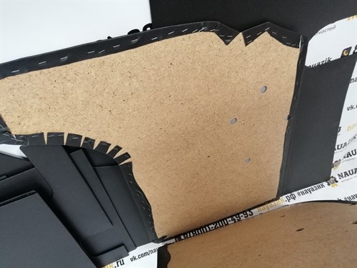 Обивка салона УАЗ 452 Буханка (черная) - фото 24759