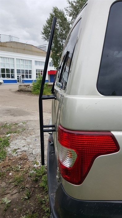 Лестница трубная вместо запаски УАЗ Патриот - фото 24834