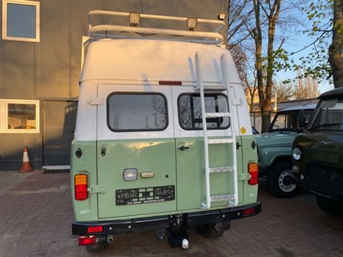 Лестница на УАЗ 452 Буханка с высокой крышей - фото 24894