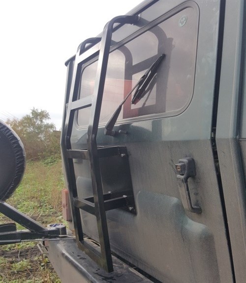 Лестница "Усиленная" на УАЗ Хантер - фото 24906