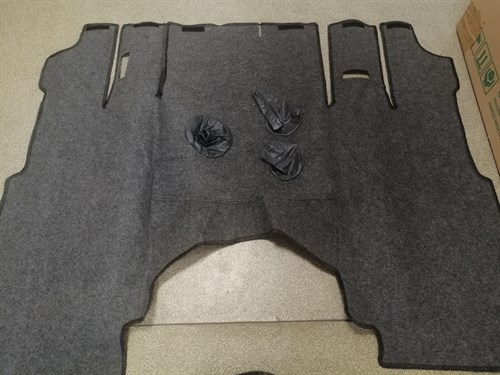 Покрытие пола с багажником отсеком УАЗ 469, 3151 (ковролин) - фото 24958