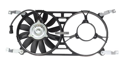 Электровентилятор радиатора Патриот (одинарный) с кожухом (с кондиционером) - фото 7947