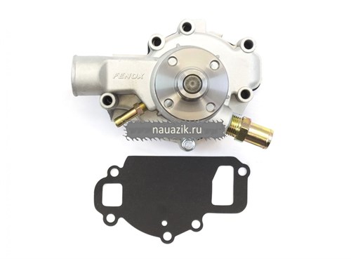 Насос водяной Гль Бизнес УМЗ 4216 диам. штуцеров на 20 мм и 8 мм Евро-3 Фенокс (НВ6505) - фото 8293