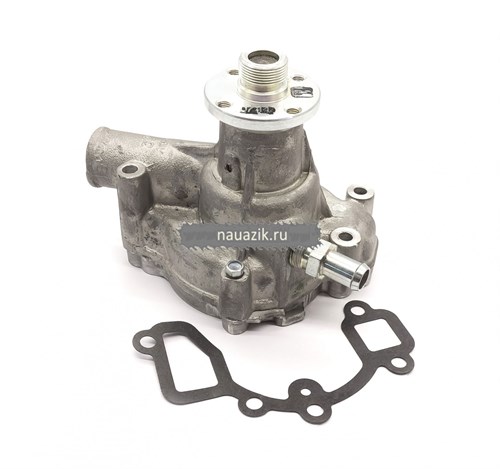 Насос водяной ЗМЗ-4104 с вязкостной муфтой, 4021-УАЗ с ГУР с прокладкой под гидромуфту - фото 8326