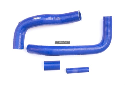 Патрубки радиатора 3163 Патриот дв. ЗМЗ-409 Евро-2,3 до 2008 г.в.(4 шт) (силикон) - фото 8363