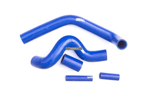 Патрубки радиатора 3163 Патриот дв. ЗМЗ-409 Евро-2,3 после 2008 г.в.(5 шт) (силикон) - фото 8364