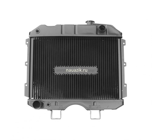 Радиатор водяного охлаждения 2-х рядный (МЕДНЫЙ) УАЗ-452,469 карб. - фото 8454