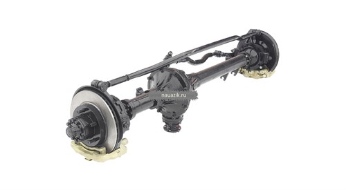 Мост передний УАЗ-3741 гибридный "72" с диск. торм. под ГУР , без АБС, гл. пара 37,8 - фото 9368