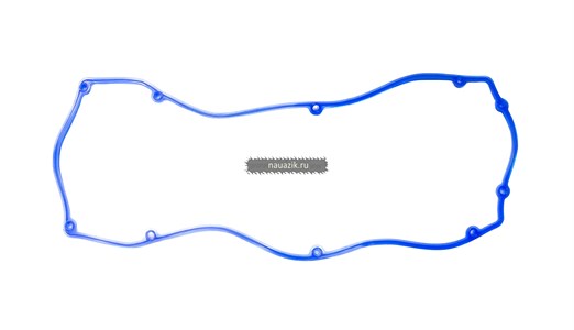 Прокладка клапанной крышки ЗМЗ-409 ЕВРО-4 (10 отв.)  синий силикон