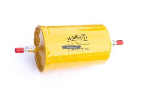 Фильтр топливный тонкой очистки Хантер, 3741 под защелку инжектор  "MetalPart"