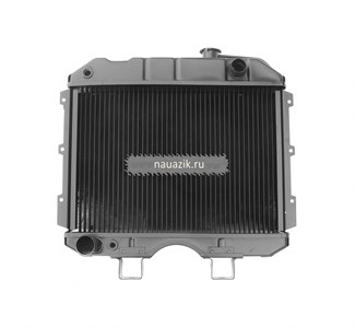 Радиатор водяного охлаждения 2-х рядный (МЕДНЫЙ) УАЗ-452,469 карб.