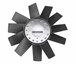 Вентилятор в сб. (пластм.) под гидромуфту 11 лопастей - фото 8218